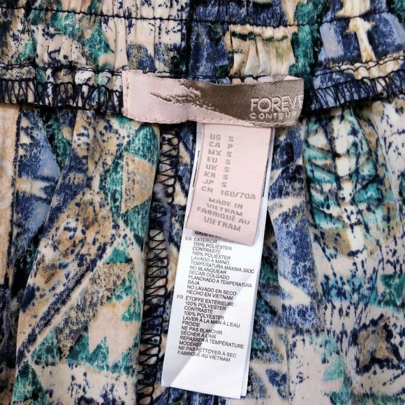 Forever 21 Casual Shorts Small Pull-On Boho - Picture 3 of 4